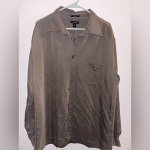 Croft & Barrow Men's Tan Corduroy Shirt Jacket